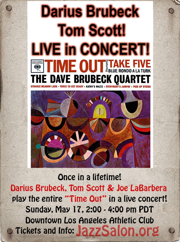 Dave Brubeck tribute concert poster